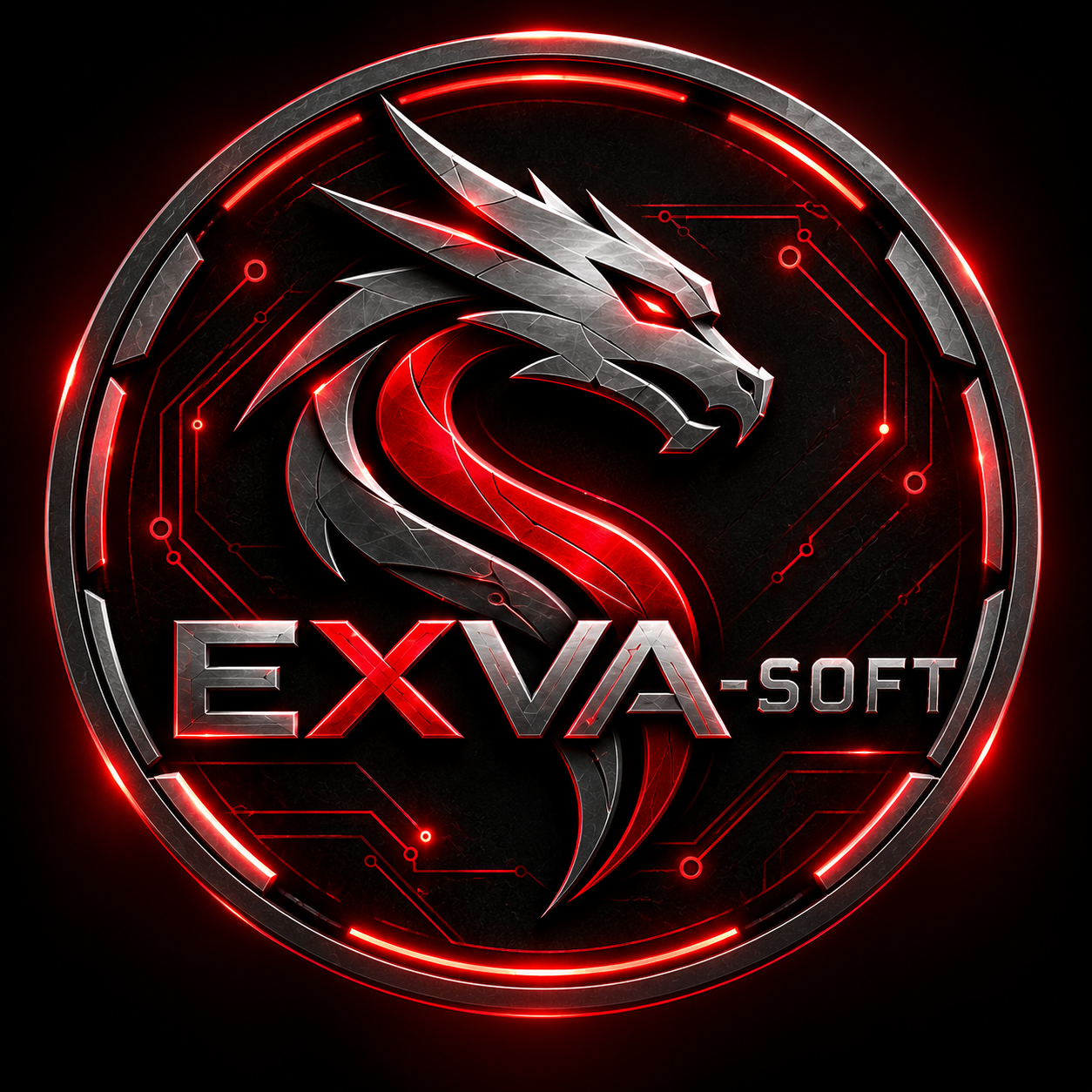 EXVA-SOFT dragon mark
